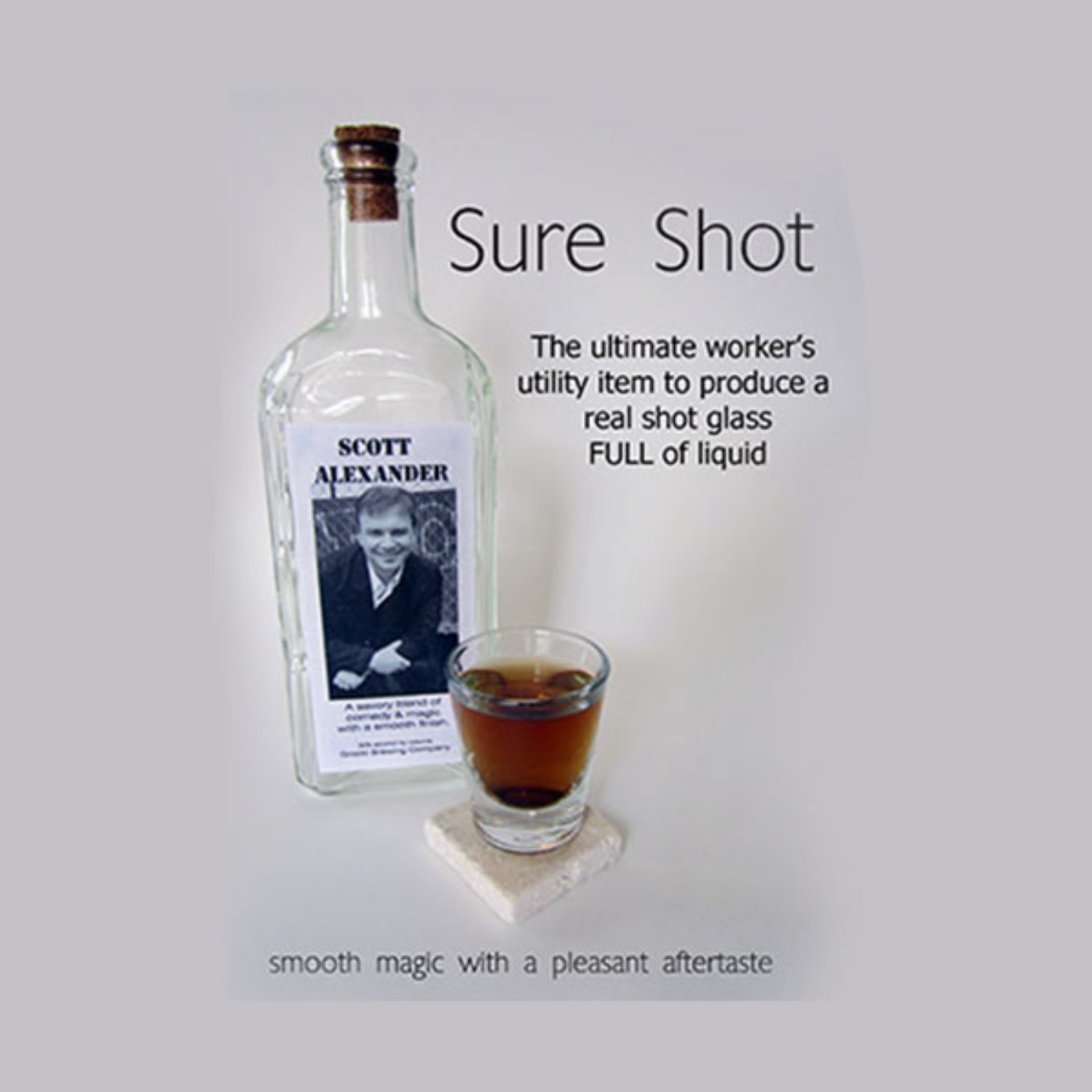 [슈어샷]Sure Shot by Scott Alexander - 탁탁 털어서 확인시켜준 주머니에서 음료한잔이 나타납니다. 물론 실제잔과 음료입니다.!!
