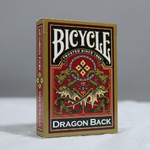 바이시클 드래곤백 골드(Bicycle Dragon Back Cards Gold)   partyn