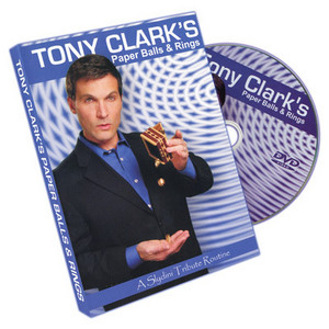 TONY CLARK&#039;S DVD(Paper balls&amp;Rings)