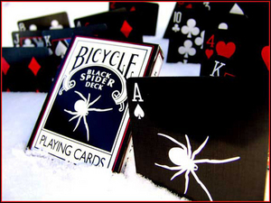 Black Spider Deck- Bicycle(블랙스파이더 덱)