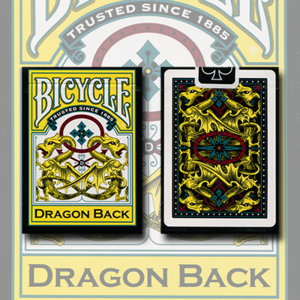 [드래곤 옐로우] Bicycle Dragon Yellow by Gamblers Warehouse - Trick